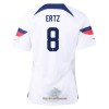 Officiële Voetbalshirt USA ERTZ 8 Thuis WK 2022 - Dames